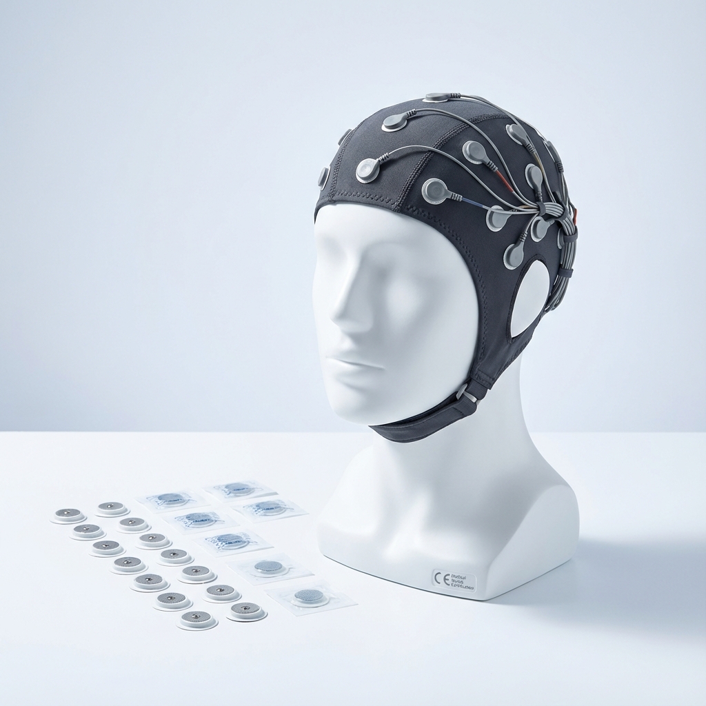 腦機接口硬件 - 專業BCI電極帽和電極產品