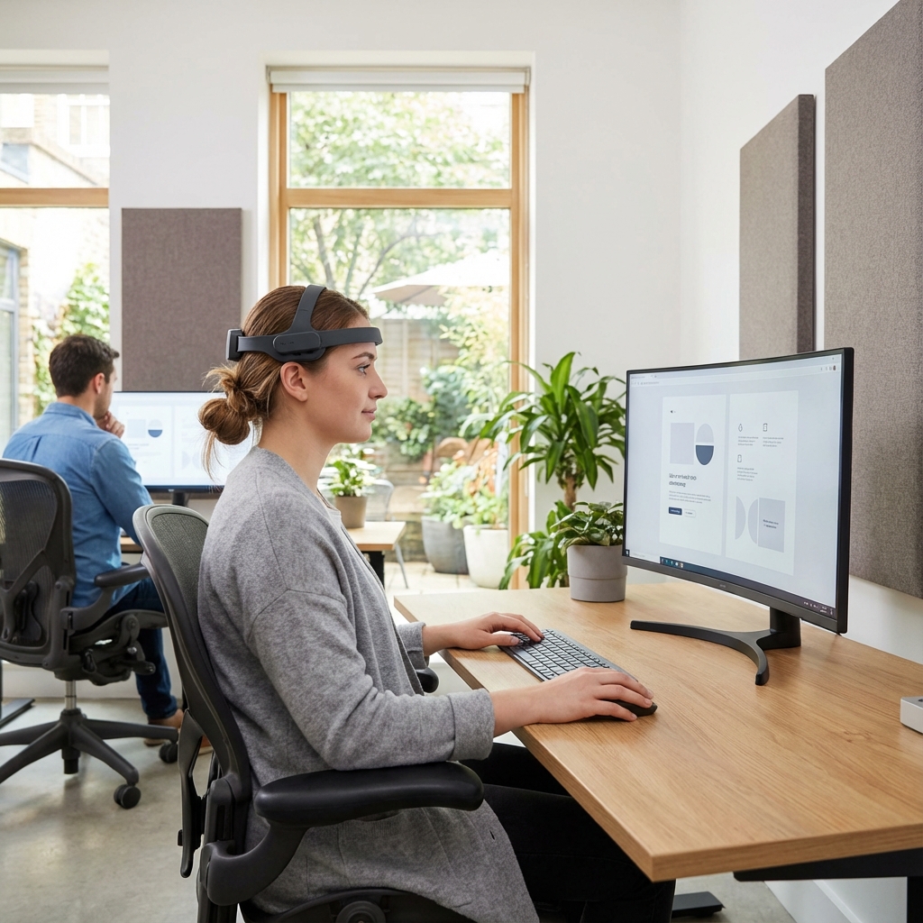 認知心理學研究 - 便攜式EEG系統用于注意力與人機交互研究